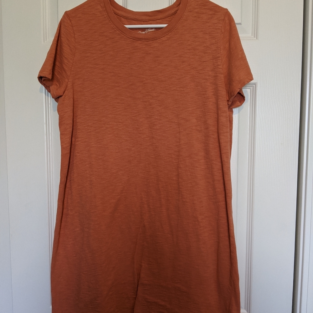 Target Coral T-shirt Dress